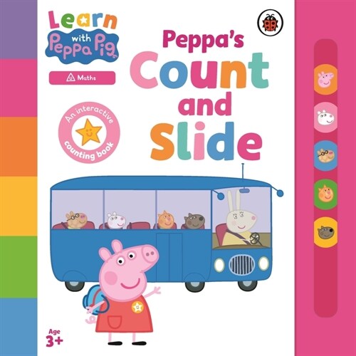 Learn with Peppa: Peppas Count and Slide (Board Book)