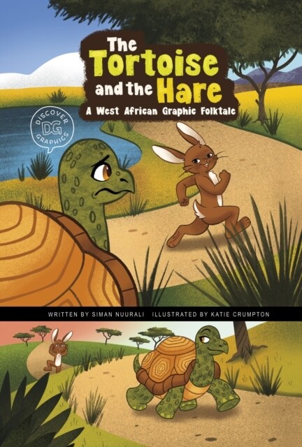The Tortoise and the Hare : A West African Graphic Folktale (Hardcover)