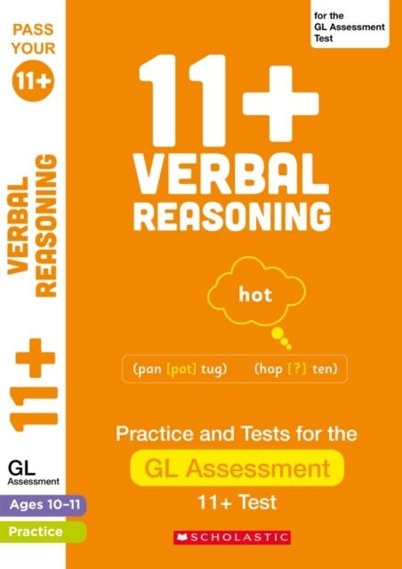 11+ Verbal Reasoning Practice and Test for the GL Assessment Ages 10-11 (Paperback)