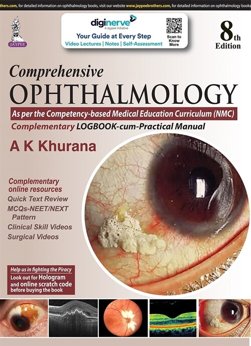 Comprehensive Ophthalmology (Paperback, 8 Revised edition)