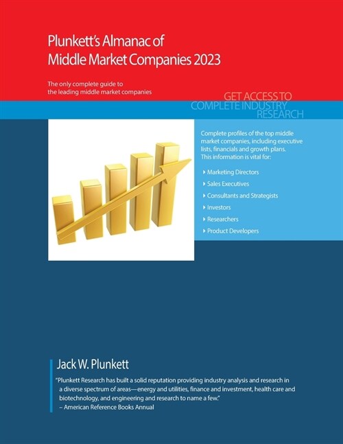 Plunketts Almanac of Middle Market Companies 2023 (Paperback)