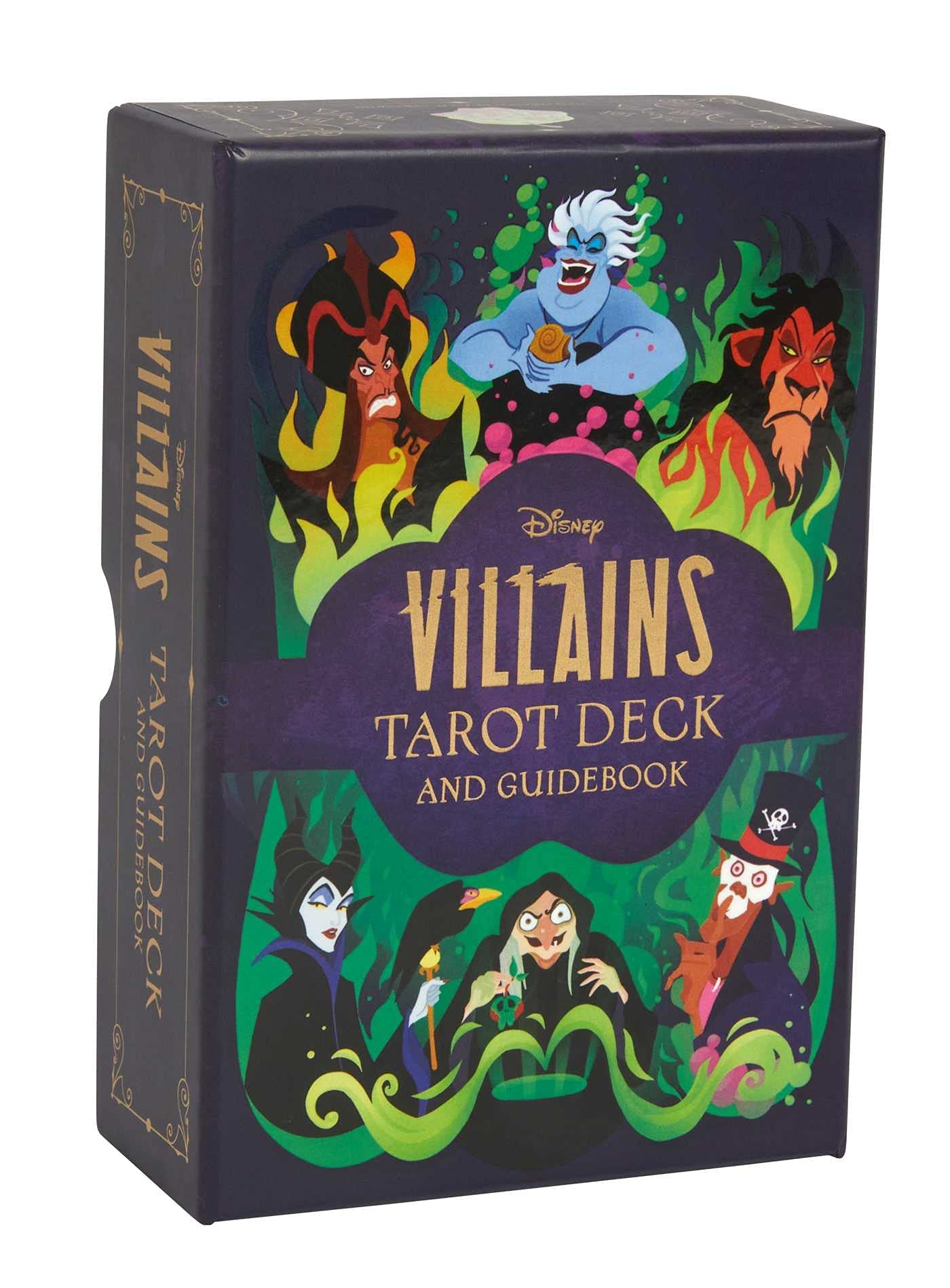 Disney Villains Tarot Deck and Guidebook (Hardcover)