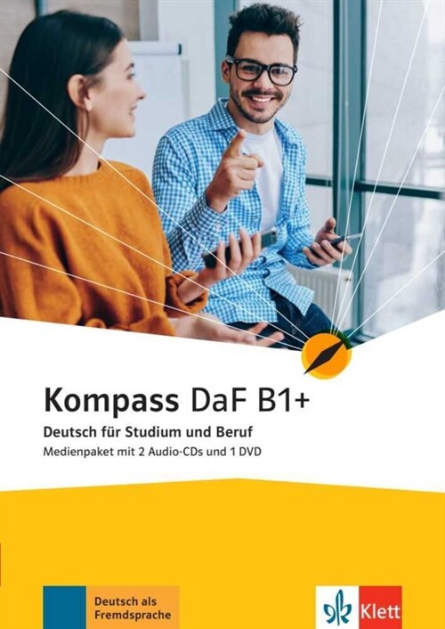 Kompass DaF : Medienpaket B1+ 2 Audio-CDs + DVD (Package)