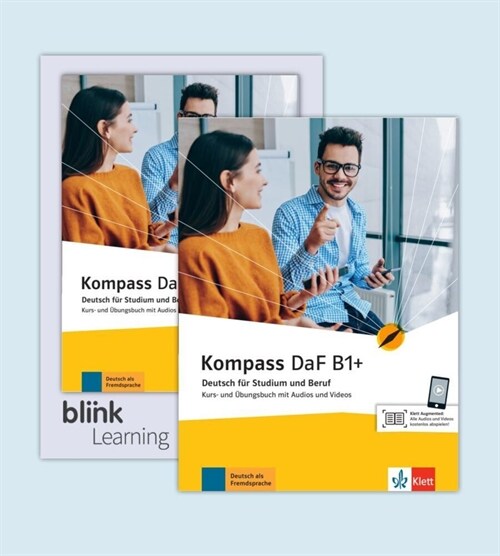 Kompass DaF : Kurs- und  Ubungsbuch B1+ inkl. Lizenzcode fur das digitale Buc (Paperback)