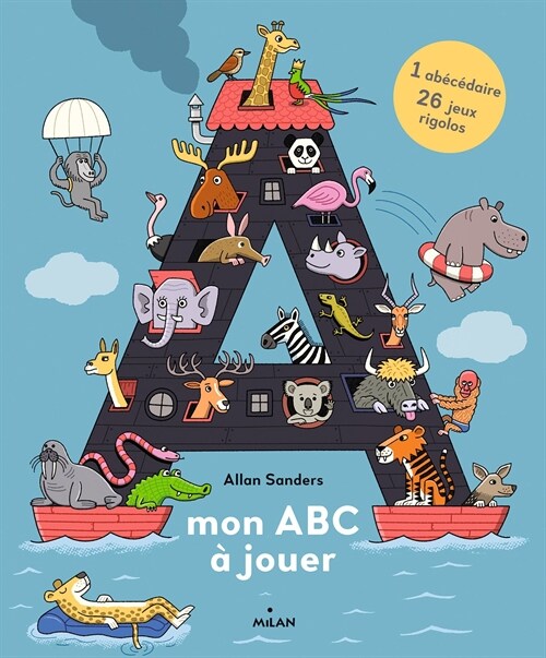 Mon ABC a jouer (Hardcover)