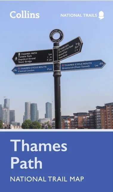 Thames Path National Trail Map (Sheet Map, rolled)
