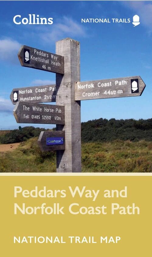 Peddars Way and Norfolk Coast Path National Trail Map (Sheet Map, folded)