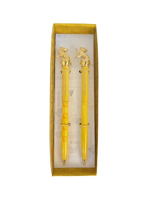 Harry Potter: Hufflepuff Pen and Pencil Set (Set of 2) (Other)