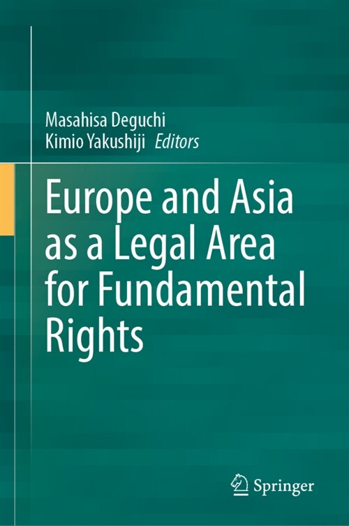 Europe and Asia as a Legal Area for Fundamental Rights (Hardcover)