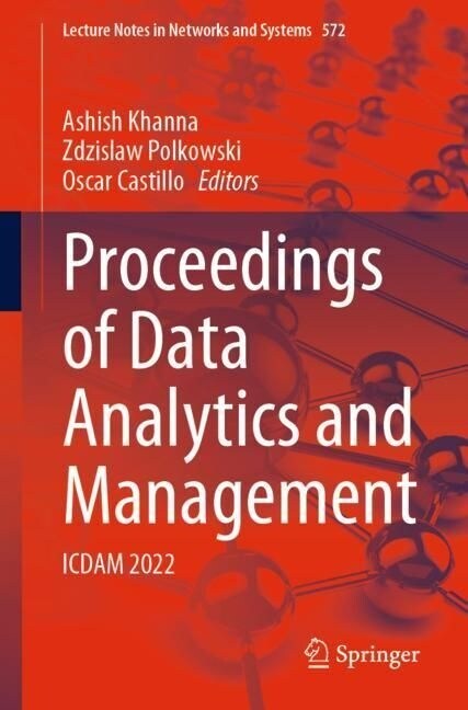 Proceedings of Data Analytics and Management: Icdam 2022 (Paperback, 2023)