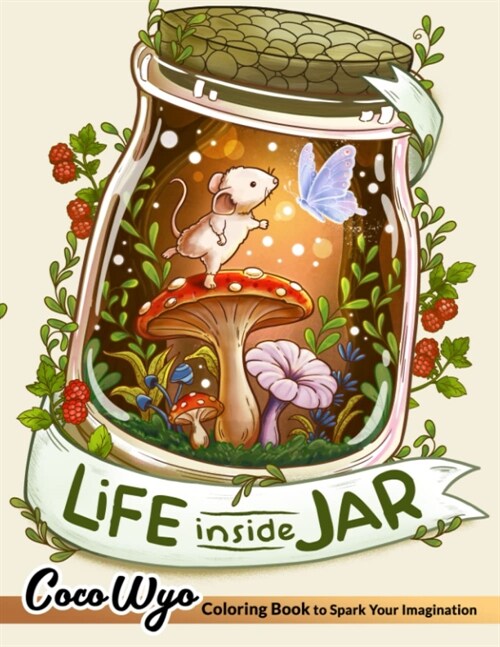 Life Inside Jar Coloring Book (Paperback)