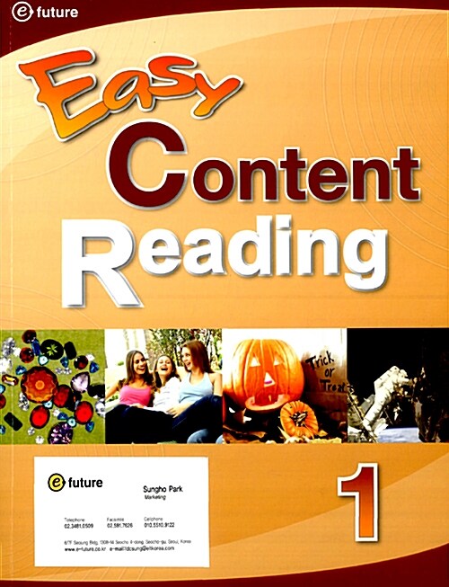 [중고] Easy Content Reading 1 : Student Book (Paperback + CD 1장)