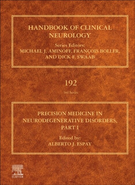 Precision Medicine in Neurodegenerative Disorders: Part I Volume 192 (Hardcover)