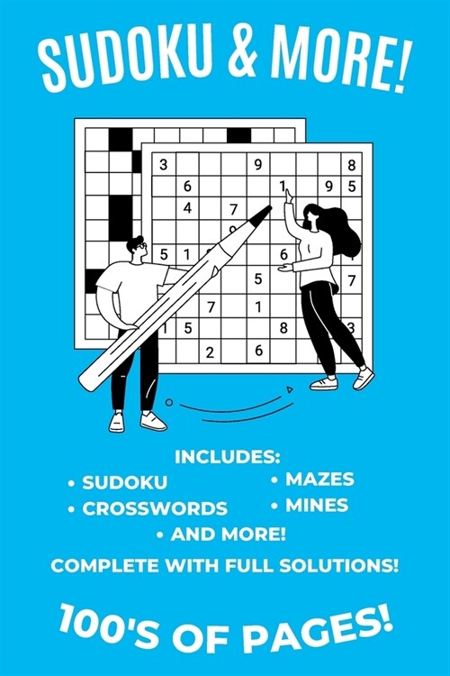 The Ultimate Puzzle Book: Sudoku, Crosswords, Mazes, and More! (Paperback)