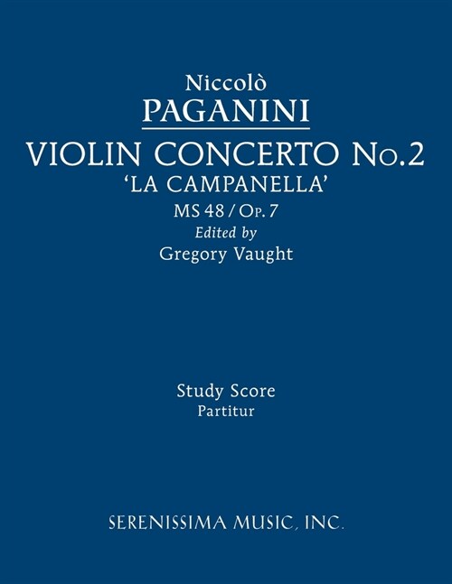 Violin Concerto No.2, MS 48: Study score (Paperback, Vaught)