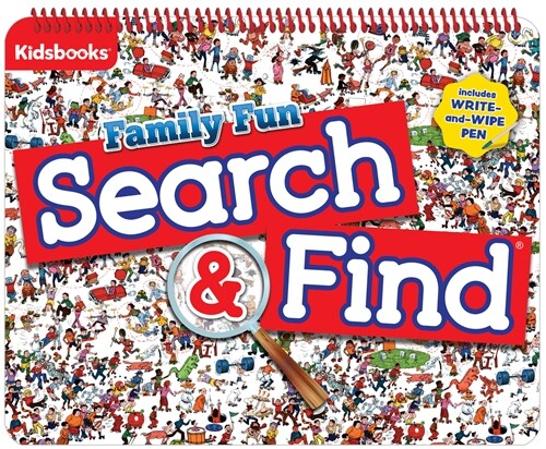 Family Fun Search & Find (Spiral)