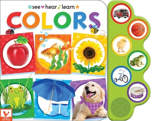 Colors (See Hear Learn) (Board Books)