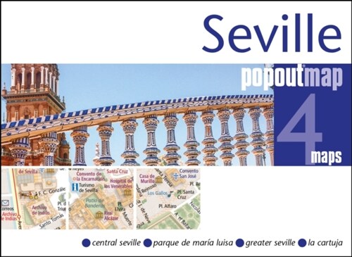 Seville PopOut Map (Sheet Map, folded)