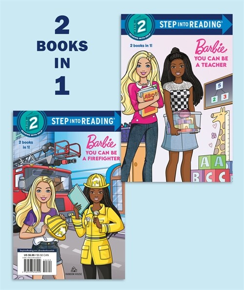 You Can Be a Teacher/You Can Be a Firefighter (Barbie) (Paperback)