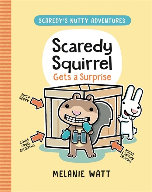 Scaredy Squirrel Gets a Surprise: (A Graphic Novel) (Paperback)