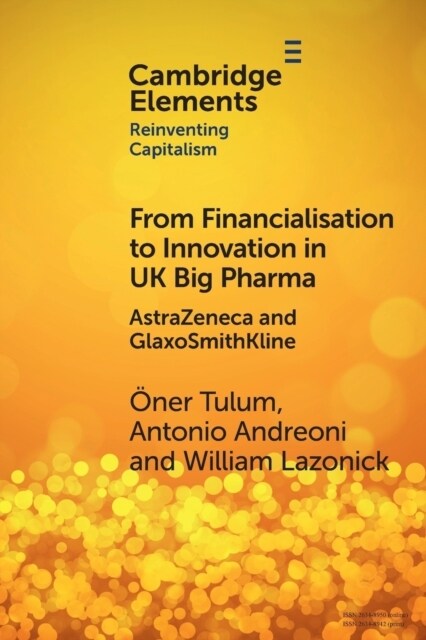 From Financialisation to Innovation in UK Big Pharma : AstraZeneca and GlaxoSmithKline (Paperback)