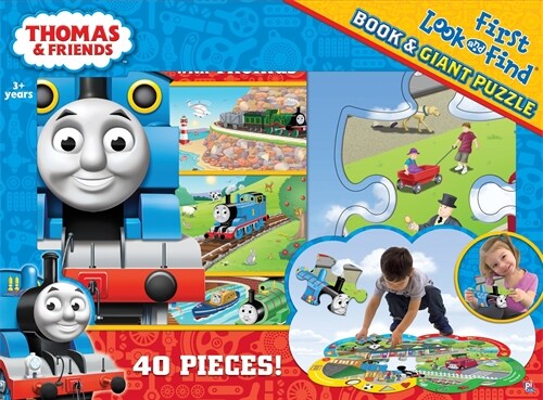 Thomas & Friends: First Look and Find Book and Giant Puzzle (Other)