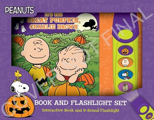 Peanuts: Its the Great Pumpkin, Charlie Brown Book and 5-Sound Flashlight Set (Other)