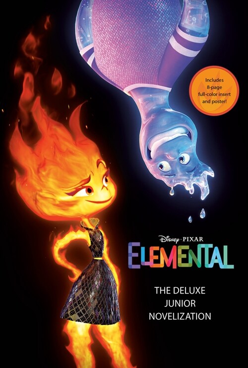 [중고] Disney/Pixar Elemental: The Deluxe Junior Novelization (Disney/Pixar Elemental) (Hardcover)