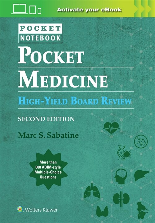 Pocket Medicine High Yield Board Review: Print + eBook with Multimedia (Paperback, 2)