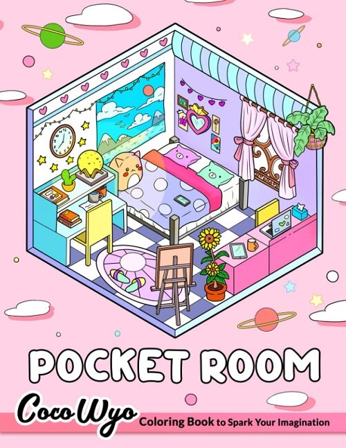Pocket Room Coloring Book (Paperback)