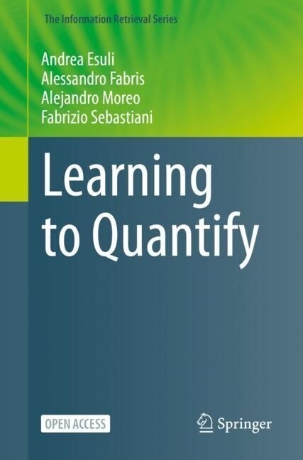 Learning to Quantify (Hardcover, 2023)