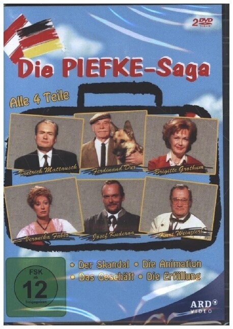 Die Piefke Saga - Alle 4 Teile, 2 DVD (DVD Video)