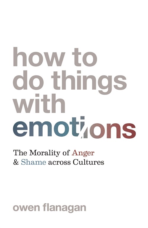 How to Do Things with Emotions: The Morality of Anger and Shame Across Cultures (Paperback)