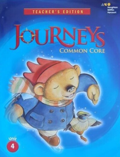 [중고] Journeys Common Core Teacher’s Editions Grade K.4 (Spiral-bound)