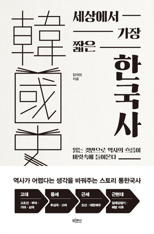 [큰글자도서] 세상에서 가장 짧은 한국사