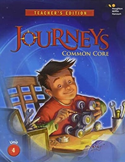 Journeys Common Core Teachers Edition Grade 4.4 (Spiral-bound)