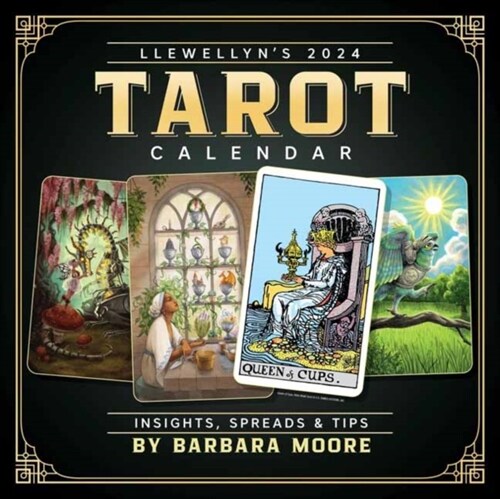 Llewellyns 2024 Tarot Calendar: Insights, Spreads, and Tips (Wall)