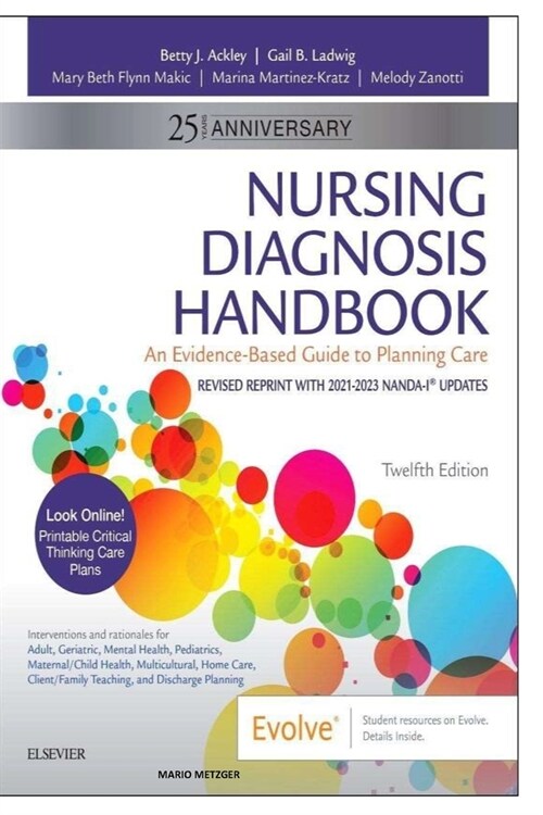 Nursing Diagnosis Handbook (Paperback)