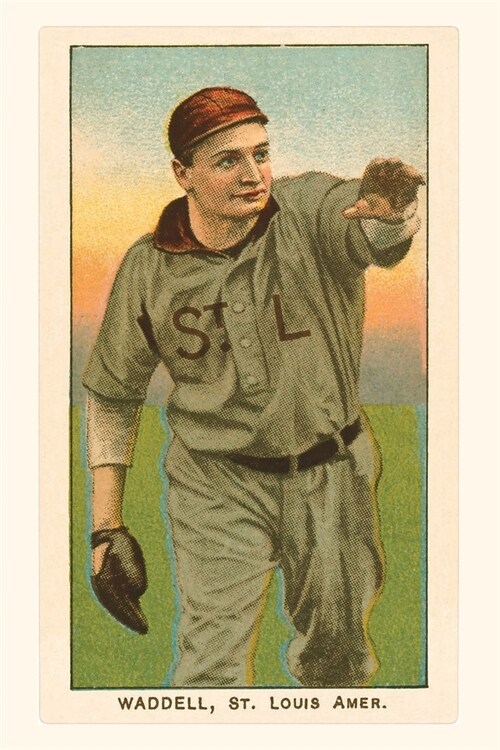 Vintage Journal Early Baseball Card, Rube Waddell (Paperback)