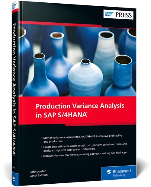 Production Variance Analysis in SAP S/4hana (Hardcover)