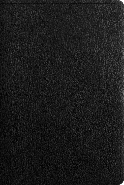 ESV Heirloom Bible, Thinline Edition (Goatskin, Black) (Leather)