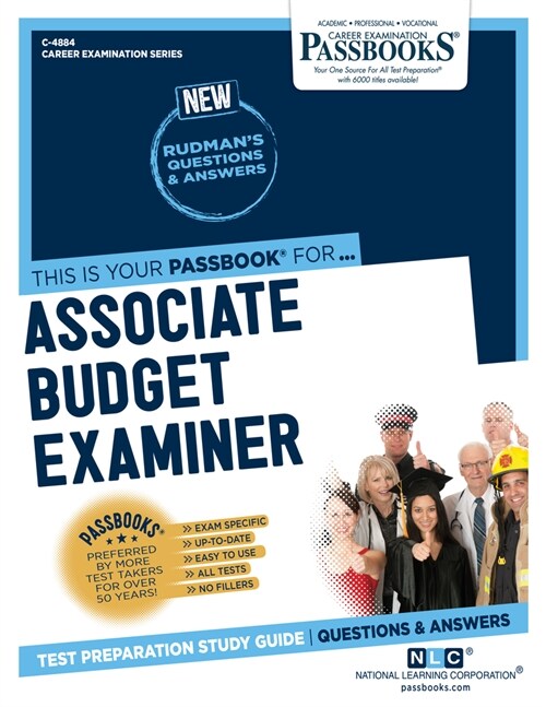 Associate Budget Examiner (C-4884): Passbooks Study Guide Volume 4884 (Paperback)