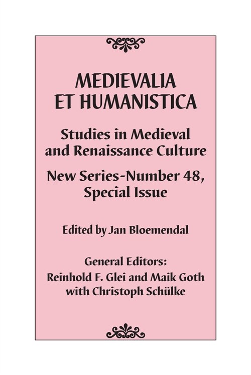 Medievalia Et Humanistica, No. 48: Studies in Medieval and Renaissance Culture: New Series (Hardcover)