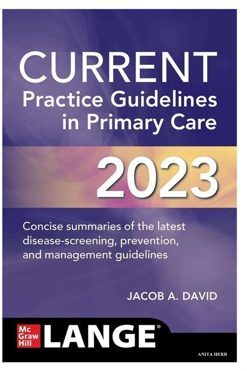 CURRENT Practice Guidelines in Primary Care 2023 (Paperback)