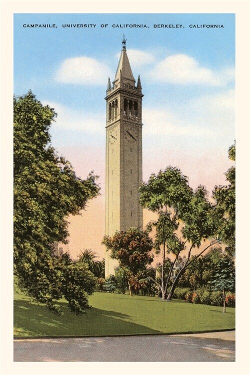 Vintage Journal University Campanile, Berkeley, California (Paperback)