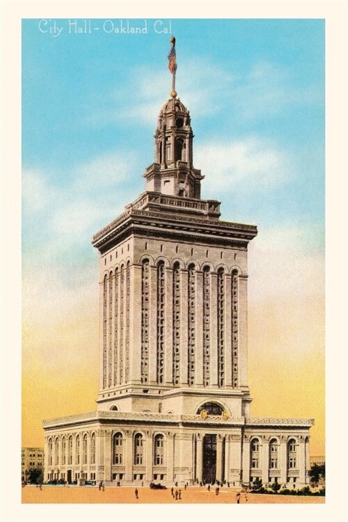 Vintage Journal City Hall, Oakland, California (Paperback)