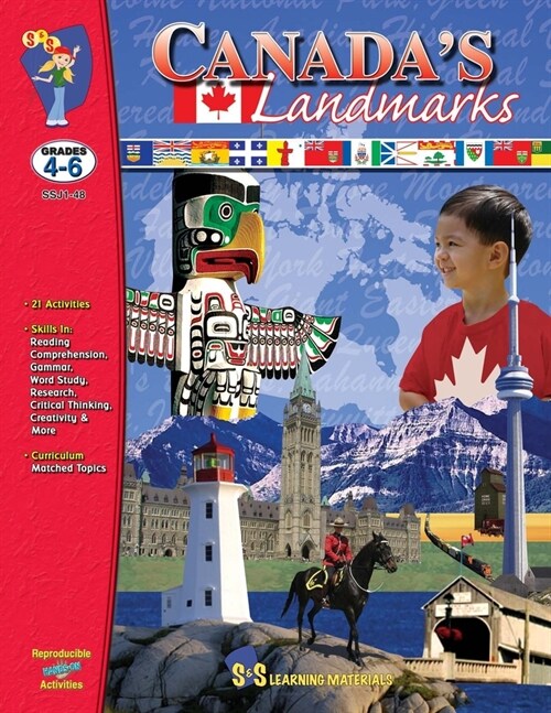 Canadas Landmarks Grades 4-6 (Paperback)