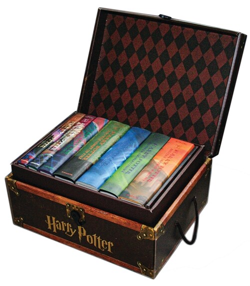 Harry Potter Hardcover Boxed Set: Books 1-7 (Trunk) (Hardcover 7권)