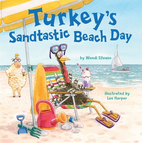 Turkeys Sandtastic Beach Day (Hardcover)