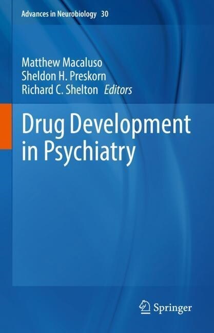 Drug Development in Psychiatry (Hardcover)